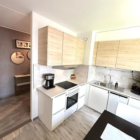 Stylish Two-rooms&kitchen 66 M2 *
